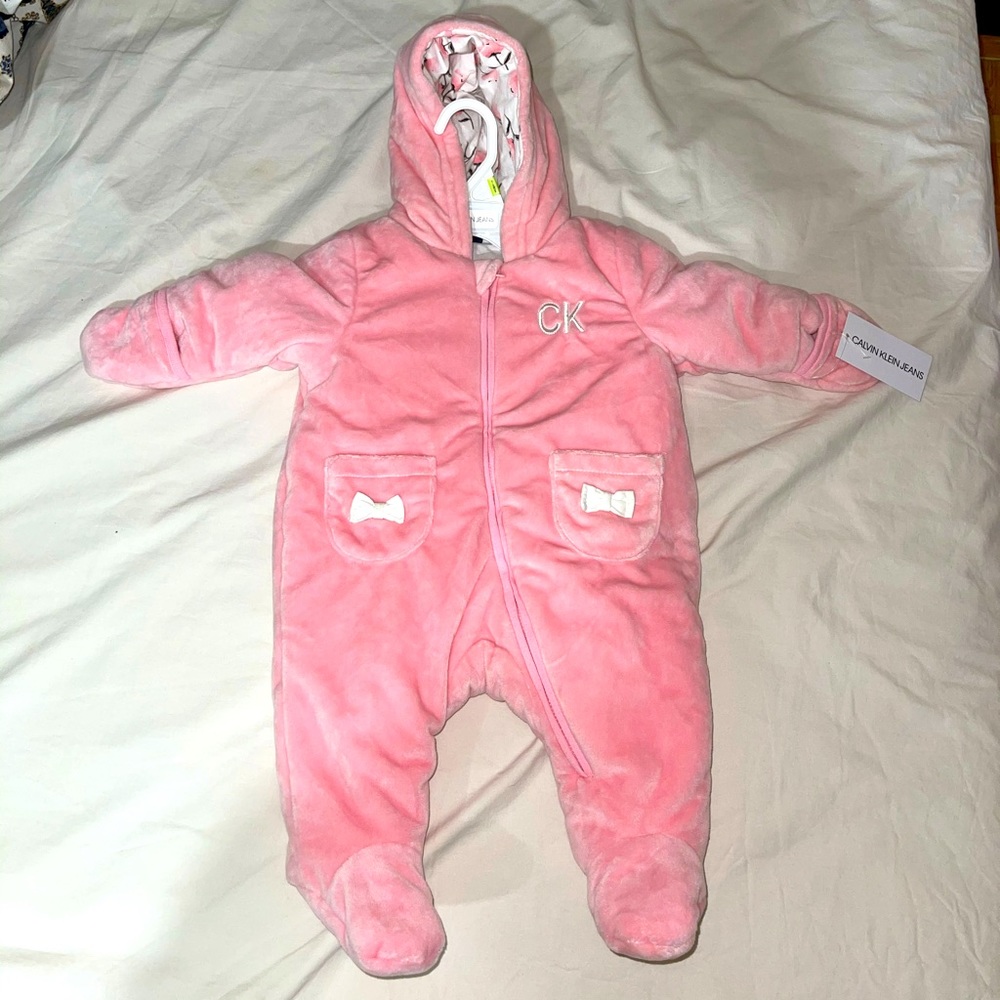 Baby girl snowsuit